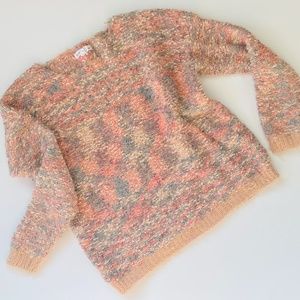 BCBG Generation Women’s Light Pink Yarn Sweater